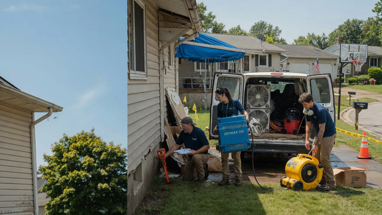 Ceiling Leak Cleanup in Winamac, IN near me